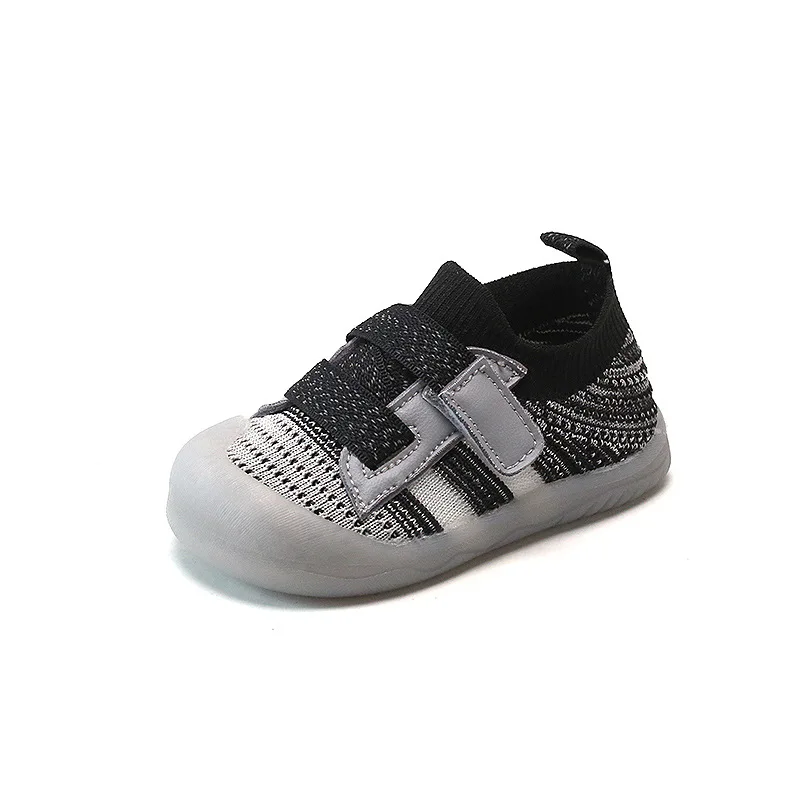 Marque bébé chaussure automne mode bébé marche chaussure maille respirant enfant chaussures décontracté Gril chaussures polyvalent enfant chaussures de sport Tenis