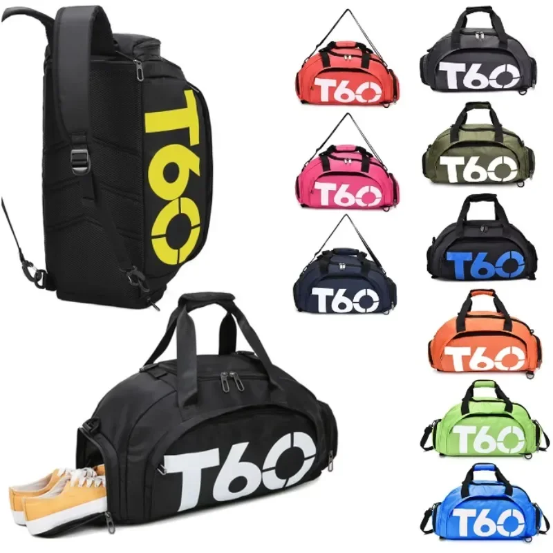 Sac de sport de voyage pour hommes, sac de sport Oxford, sac de séparation sec et humide, sac à dos de sport de Yoga de grande capacité, sac de bagages, sac d'entraînement de Fitness