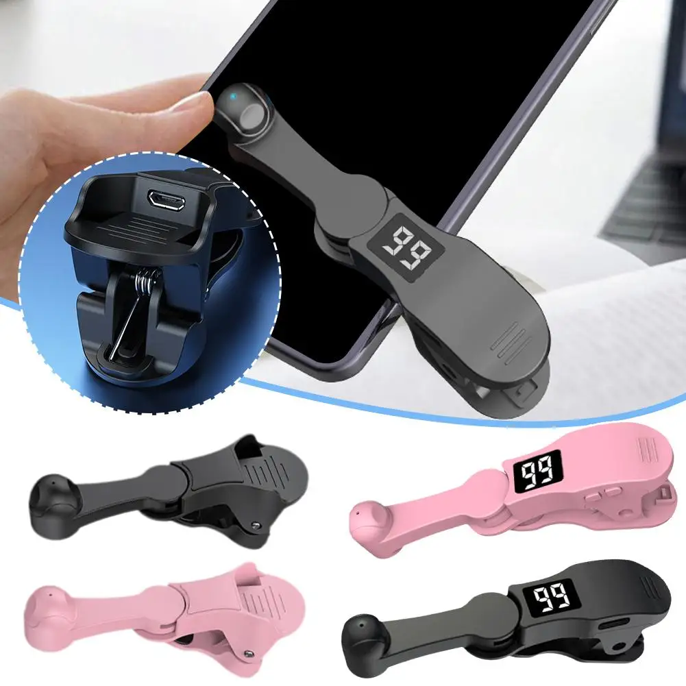 Digital Auto Screen Clicker For Smart Phone Apps Video Live Streaming Gadget Smartphone Game Screen Touch Tripods Tapper Ne V0J5