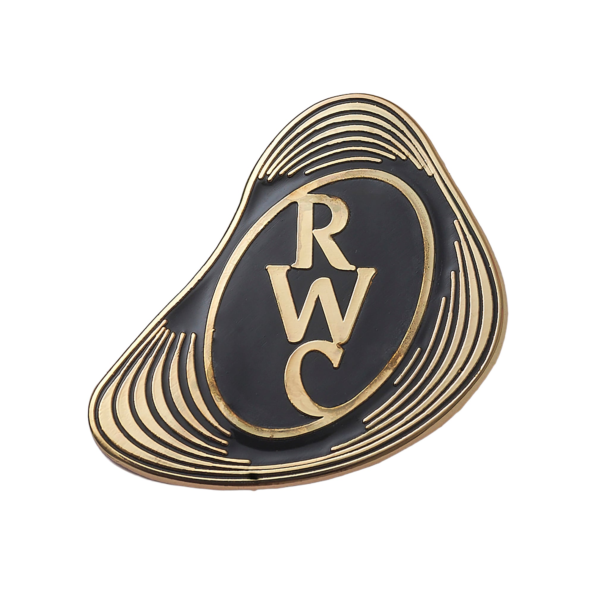 Rugby-Weltmeisterschaft 2027 Gold-Symbol-Anstecknadel