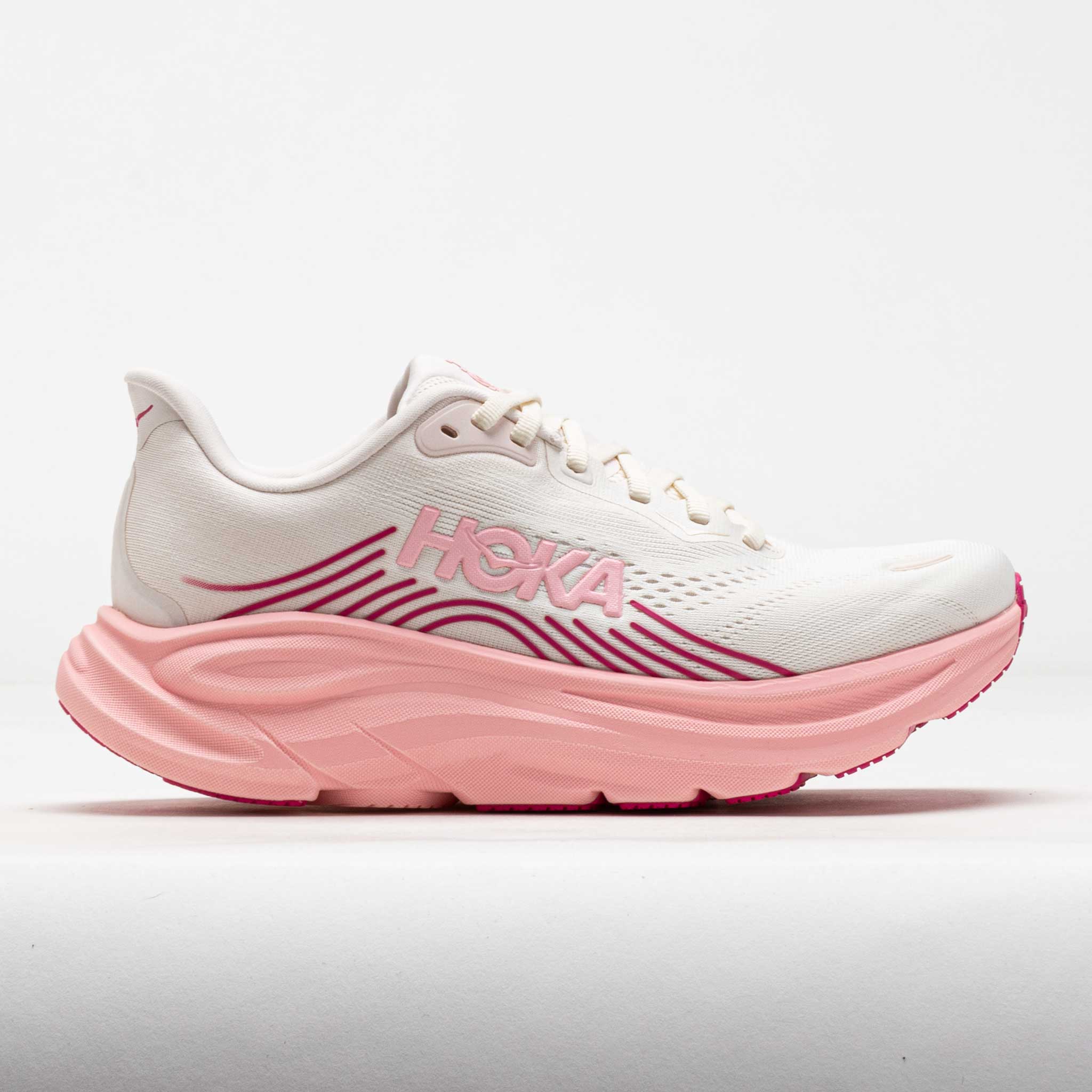 HOKA Clifton 11 Women's Running Shoes Rose Cream/Dewy Pink