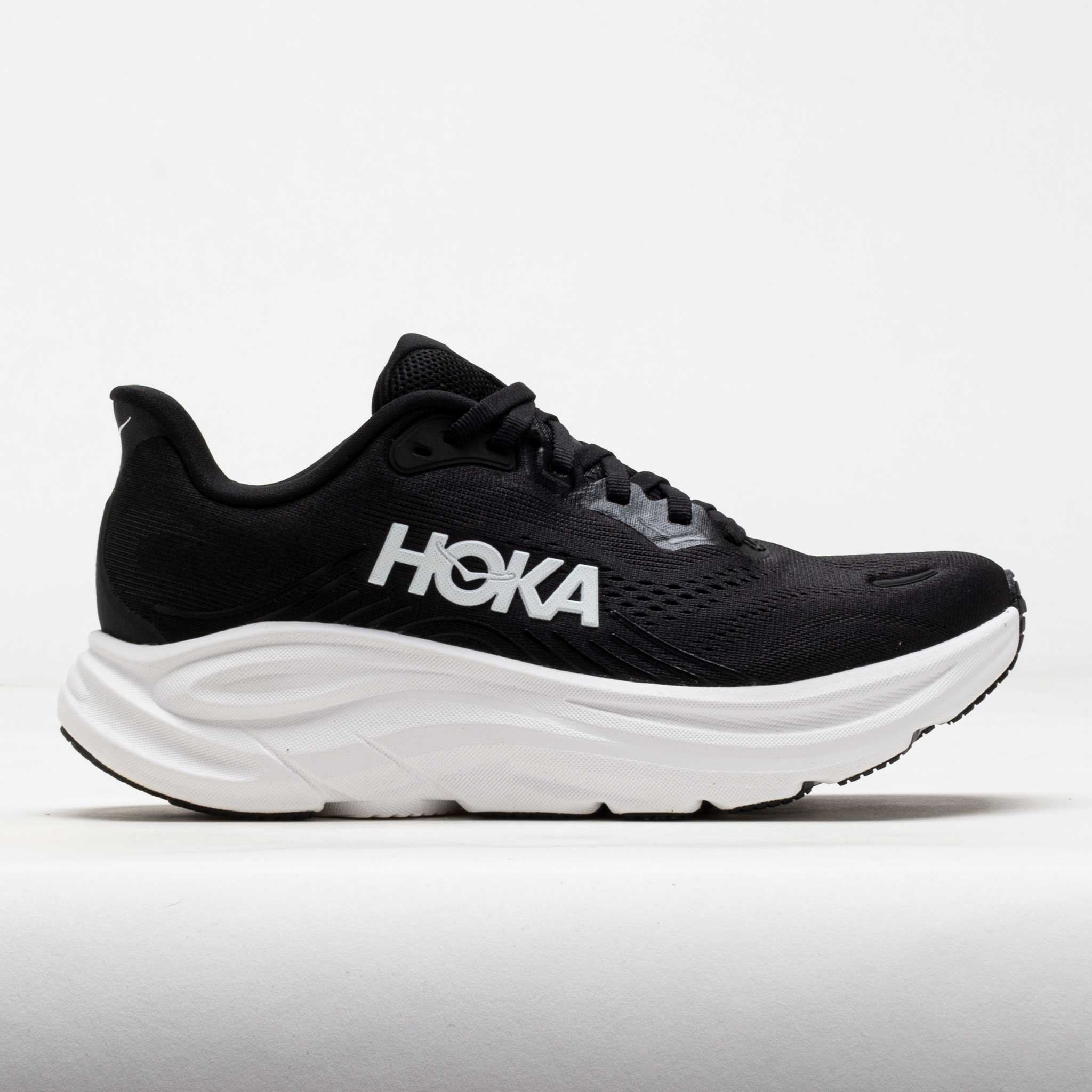 HOKA Clifton 11 Women's Running Shoes Black/White