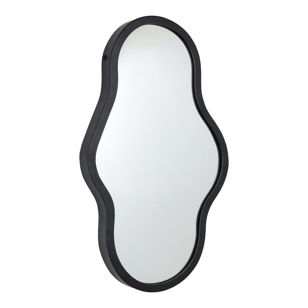 LOFT42 Spiegel Origa - Organische Form - Metall - Schwarz - 70x40 Image