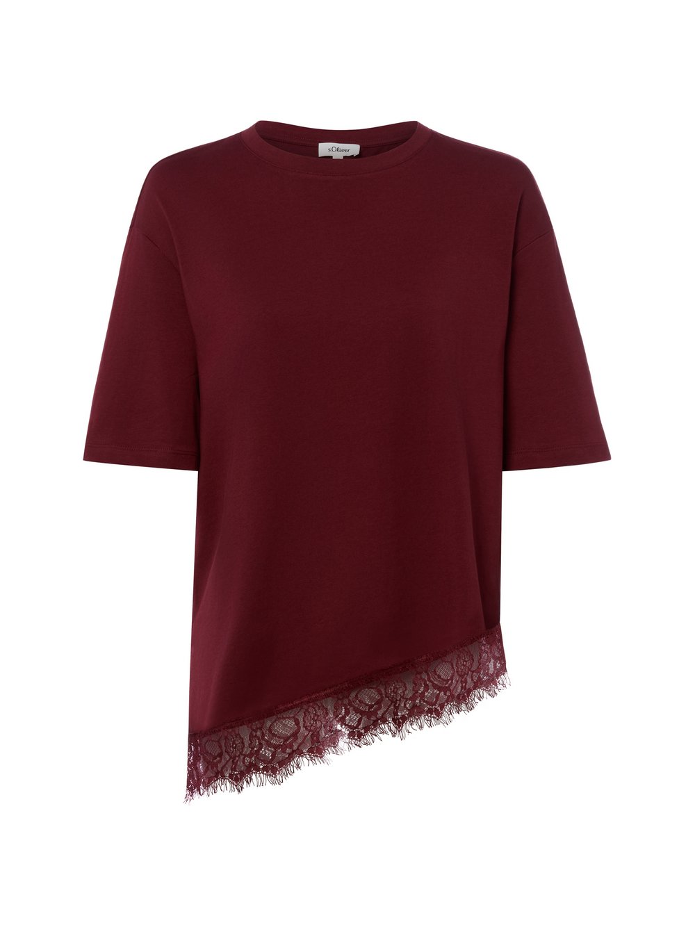 s.Oliver T-Shirt Damen bordeaux, 40 Image