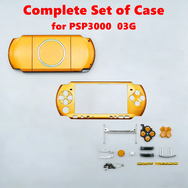 Für PSP 3000 Komplettes Gehäuse-Set Gaming-Edition Ersatzteile mit Frontplatte Reparatur-Kit für 03G Motherboard Image