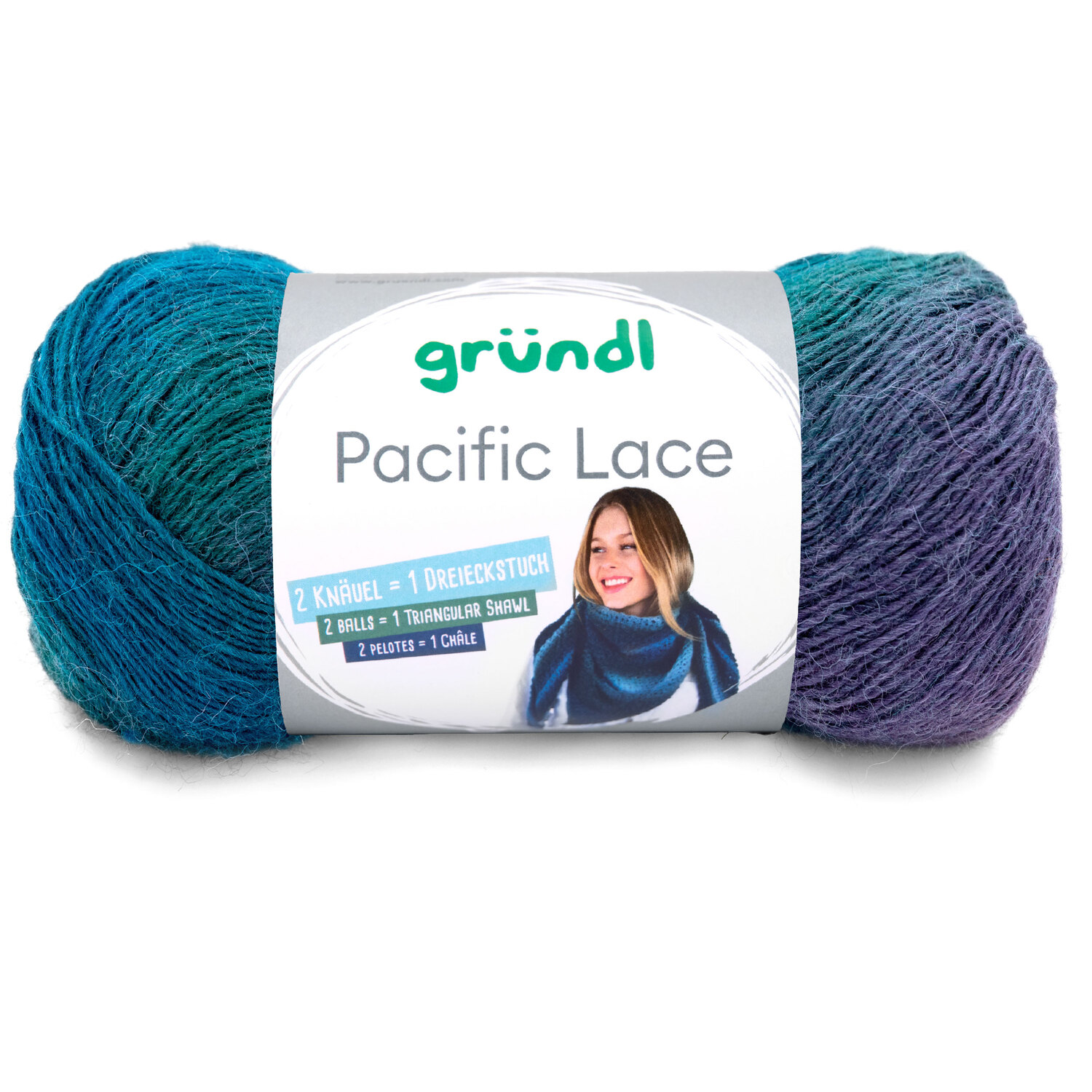 gründl Wolle Pacific Lace Garn-Set