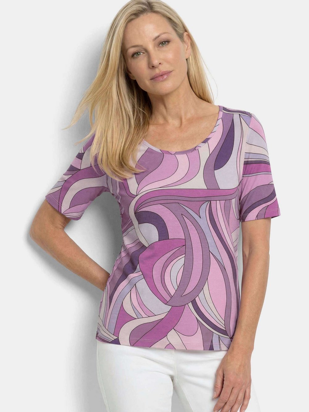Goldner Shirts Damen flieder, 44 Image