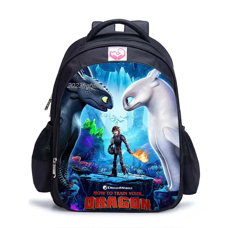 Dessin animé comment entraîner votre Dragon sac d'école pour filles garçons cartable primaire orthopédique sac d'école pliable pour enfants pour les enfants