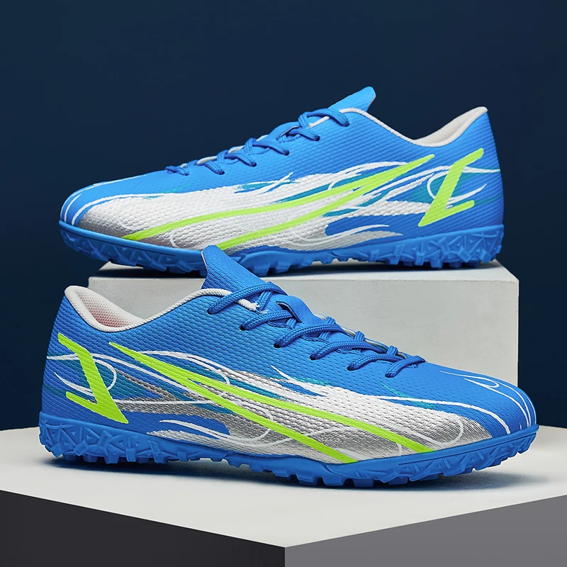 Große Größen 46 47 Fußballschuhe für Herren Training Sportspiele Kunstrasen TF-Spike Cross-Border Schuh Männliches Schuhwerk