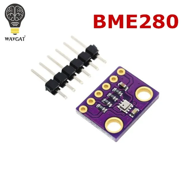 1 Stück GY-BME280-3.3 GY-BMP280-3.3 5 V Hochpräzises Atmosphärendrucksensormodul BME280 für Arduino Image