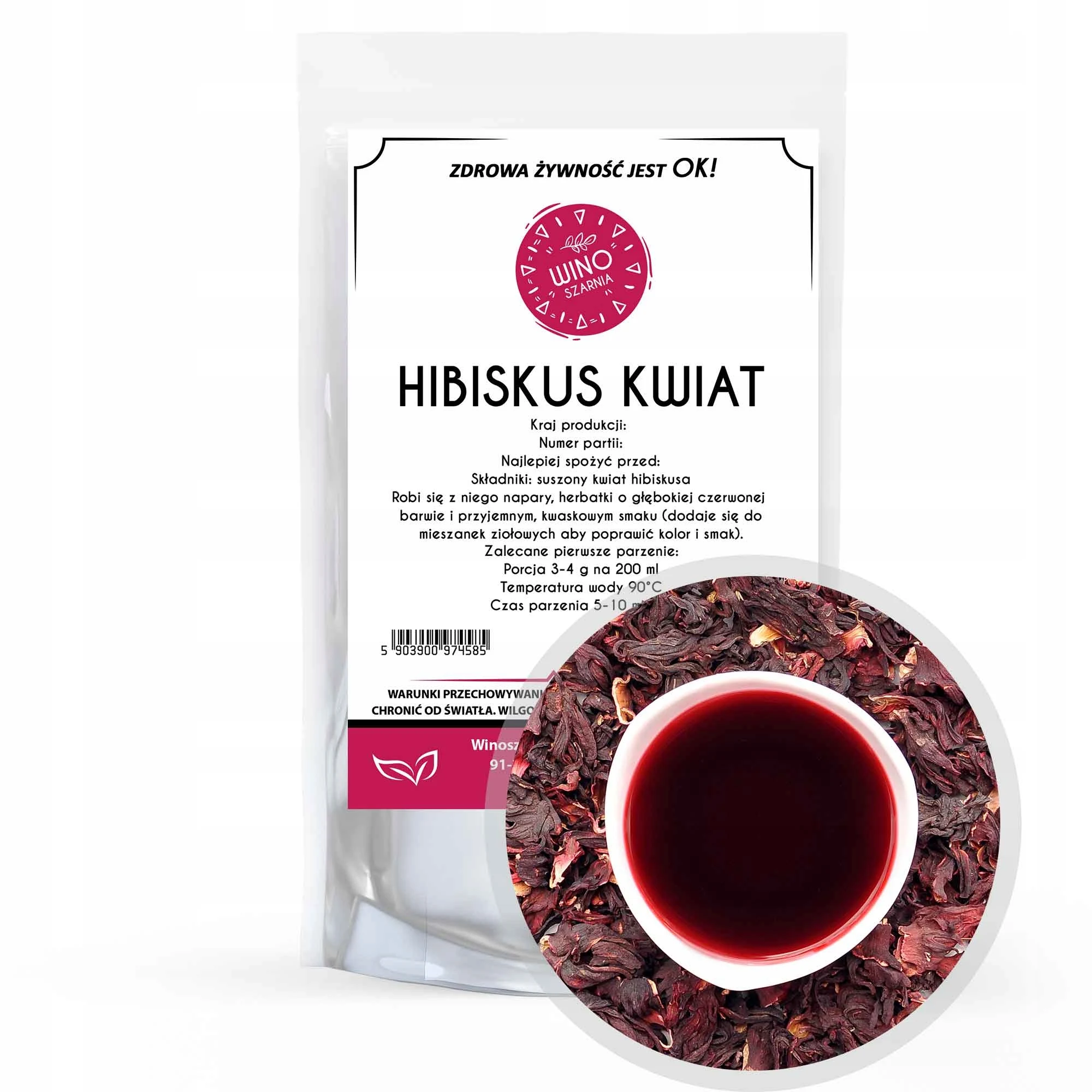 Hibiskus-Hibiskusblüten 100g MALWA-Tee Image