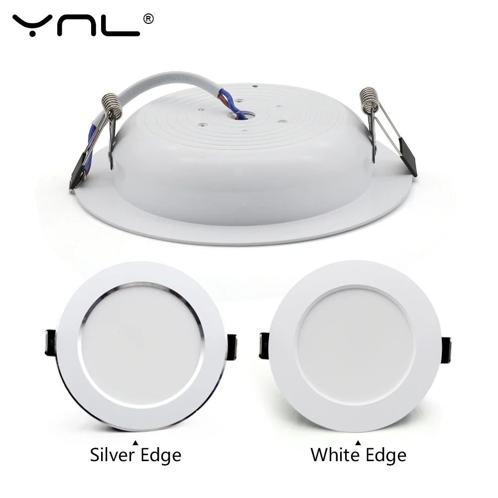 LED Downlight 7W 9W 12W 15W 18W AC 220V 240V Einbau Runde Led decke Lampe Strahler Panel Lichter Innen Beleuchtung Spot Licht