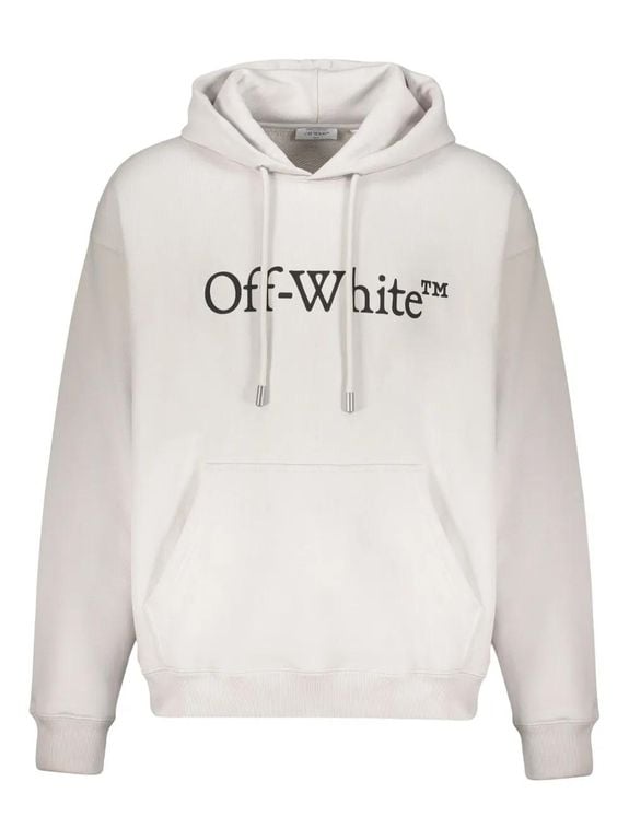 Big Bookish Skate Logo Hoodie - Gray - Off-White c/o Virgil Abloh Sweats