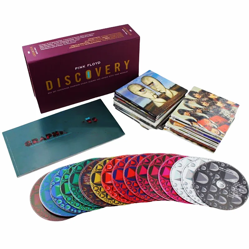 Europäische und Amerikanische Sänger CD-Set Album Hardcover Musik Heavy Metal Rock Band 16 CD Box-Set Image