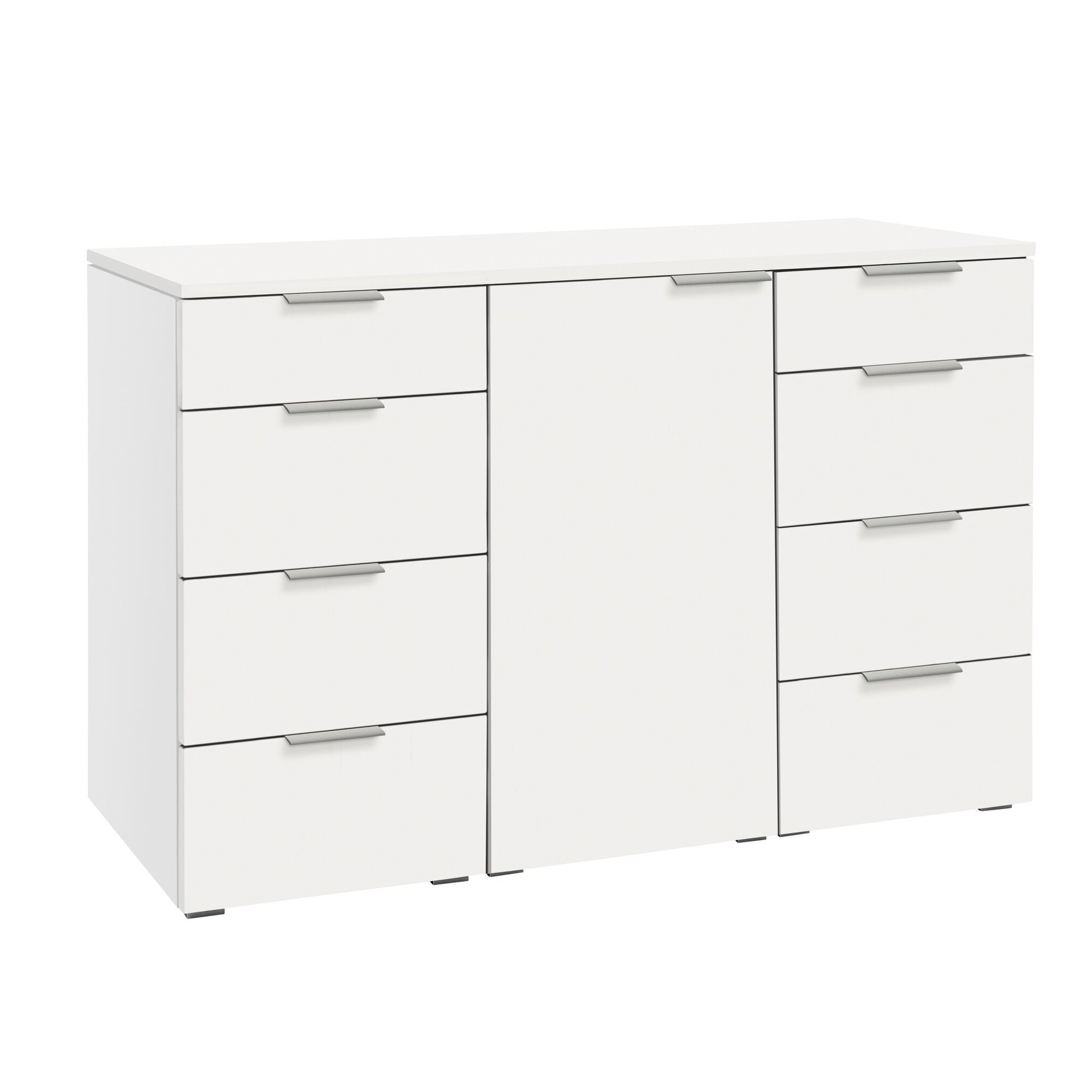 Hasena »Incentro« Kommode Korpus MDF: 16-Anthracit / Front, Top: 76-Eiche brandy, geölt Image