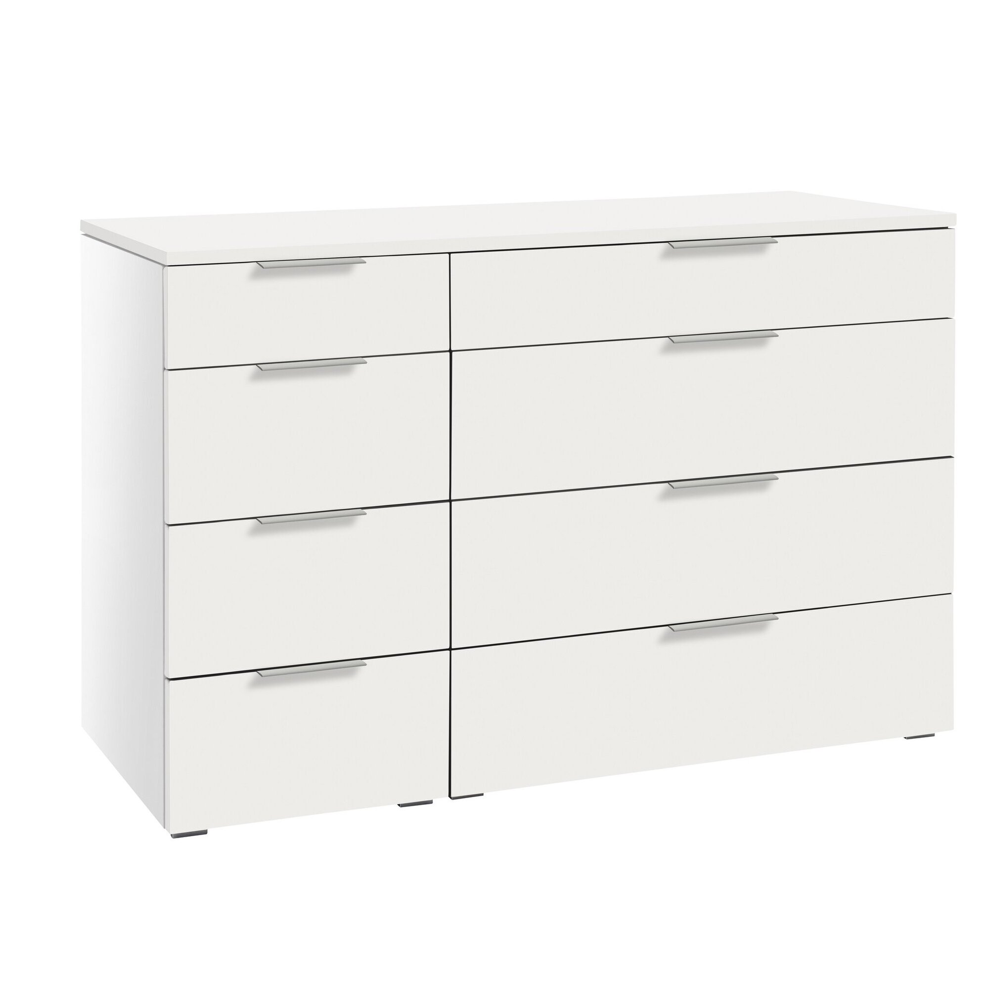 Hasena »Cassino« Kommode Korpus MDF: 10-Weiss / Front, Top: 10-Weiss