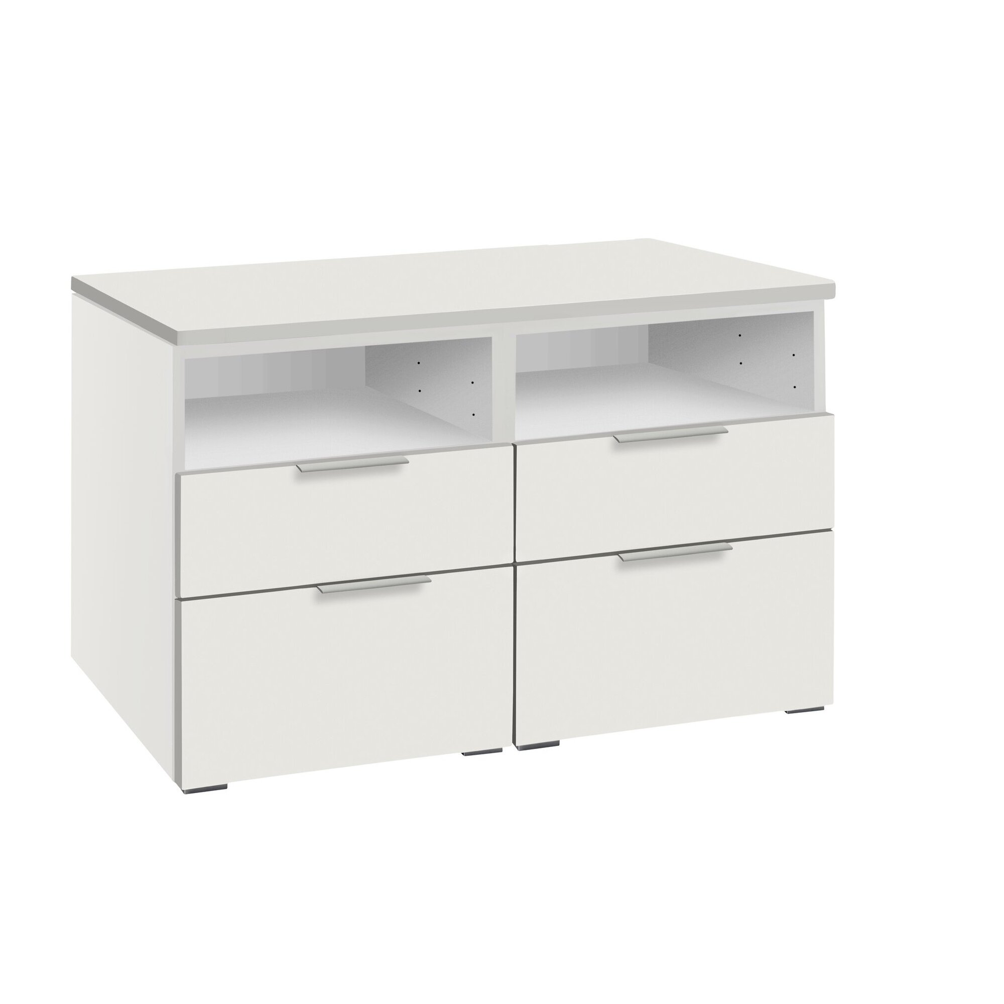 Hasena »Dowio« Kommode Korpus MDF: 10-Weiss / Front, Top: 10-Weiss