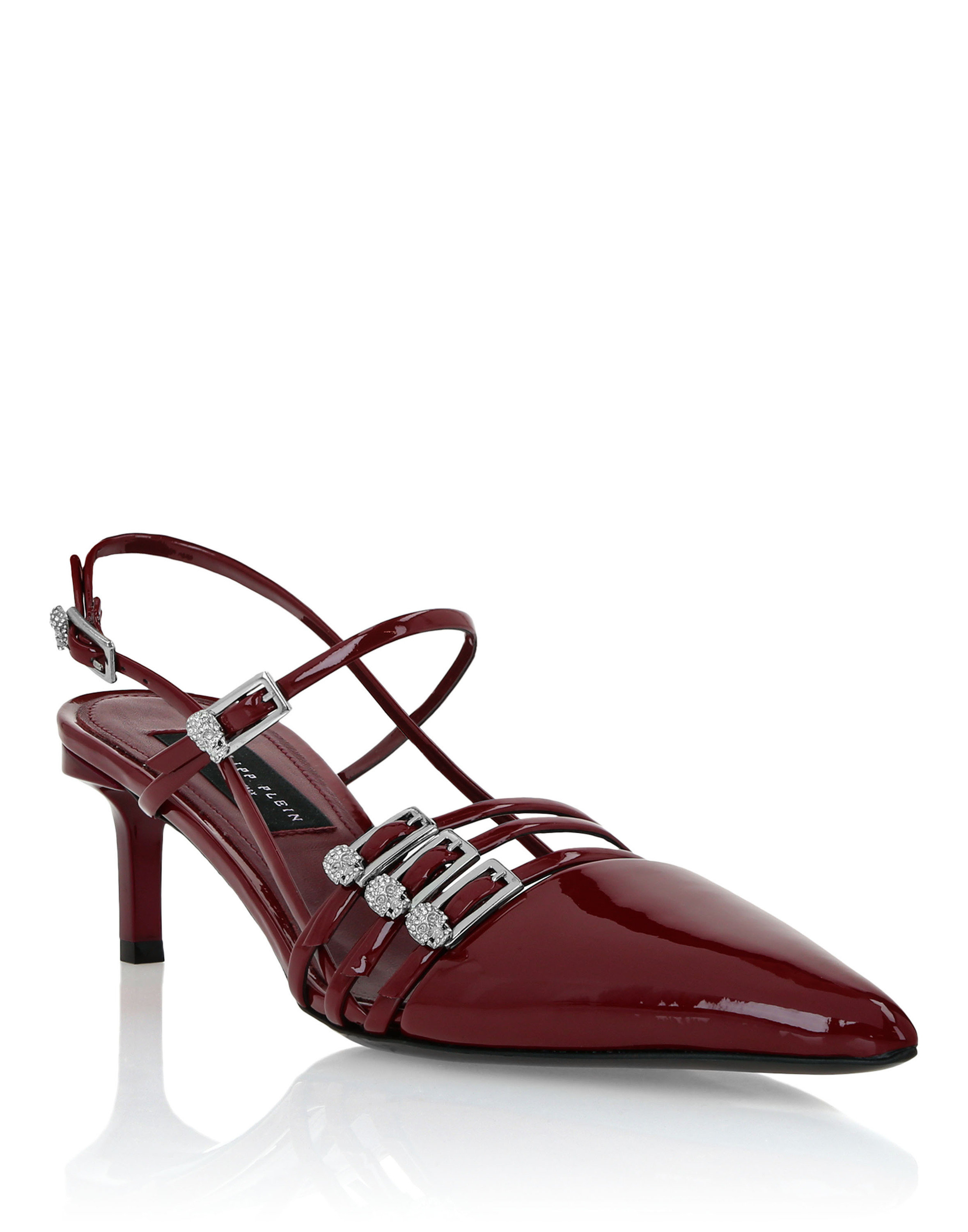 Multi-Strap Mid-Heel Slingbacks 5 EU 36