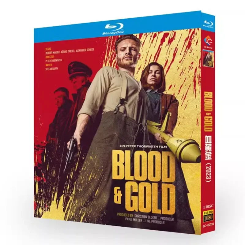 Blood & Gold (2023) Blu-ray Disc DVD