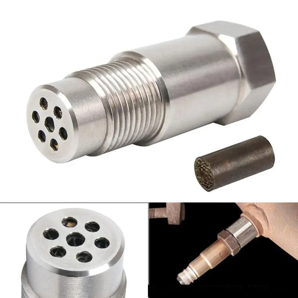 2 Stück M18X1.5 O2-Sensor-Abstandshalter-Adapter Autozubehör für Motorleuchte CEL Image