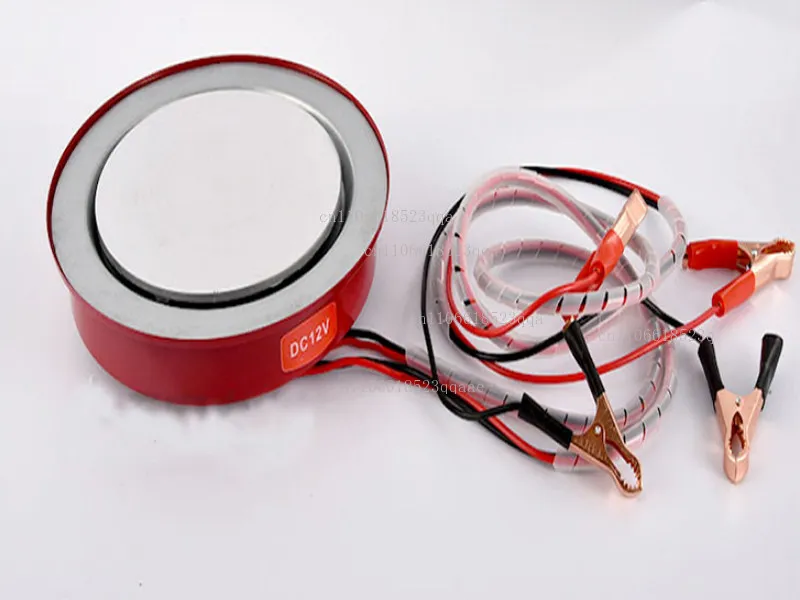 Beliebtes 12-V-Gleichstrom-Kochfeld mit Kochplatte, 400 W, Solar-Induktionsherd, roter Induktionsherd zum Kochen, elektrischer OEM-Edelstahl Image
