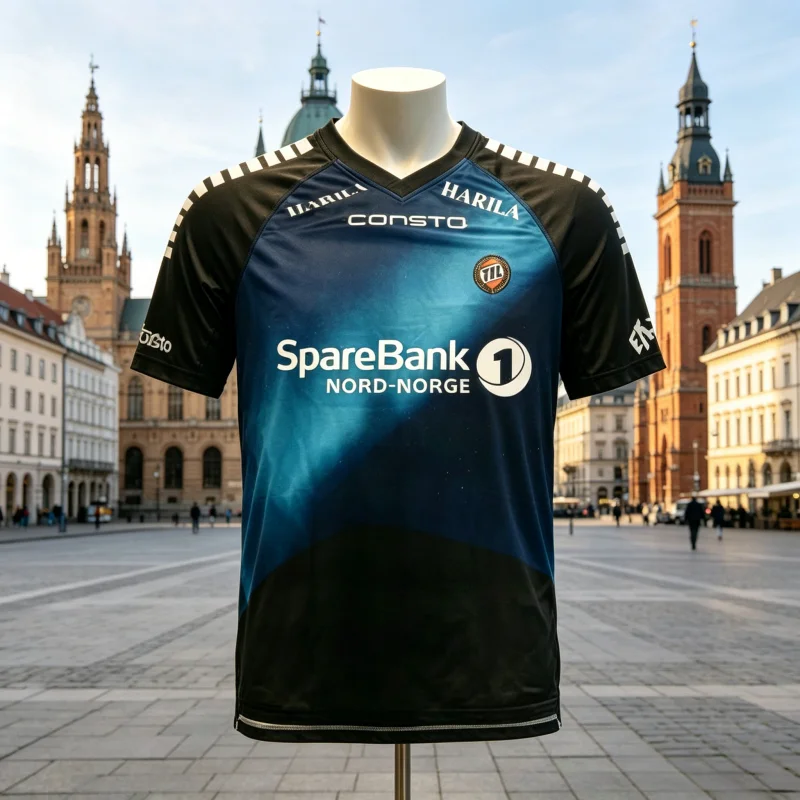 Maillot de football domicile Tromso IL 2026 – Collection Automne Sport & Loisirs – Séchage rapide – T-shirt homme, vêtements femme, t-shirts famille et enfant