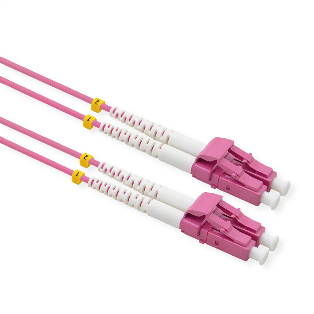 VALUE LWL-Kabel 50/125µm OM4, LC/LC, LSOH, violett, 10 m Image
