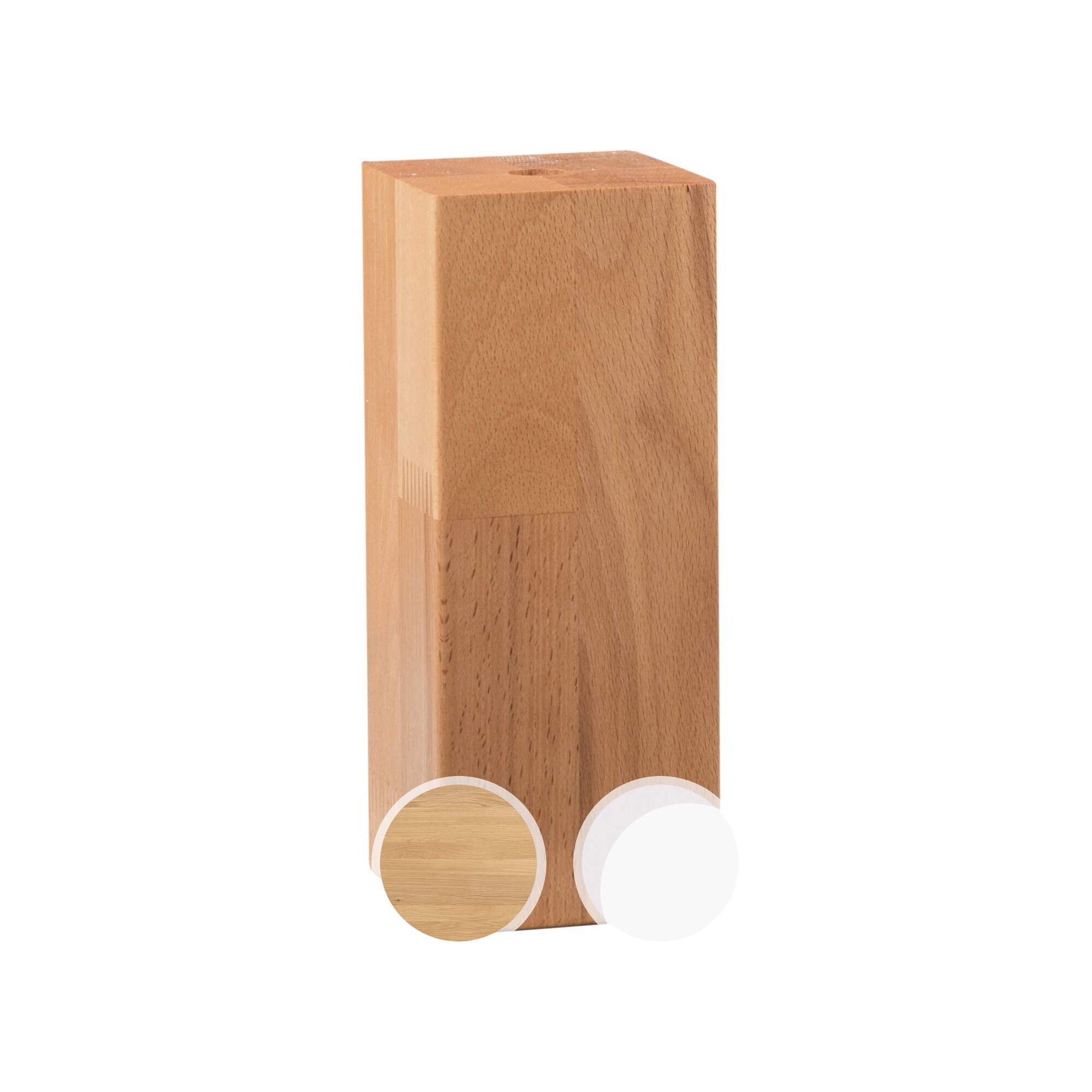Hasena »Tunca« Fuss-Set Bettrahmen Wildbuche natur, geölt / 20 cm Image