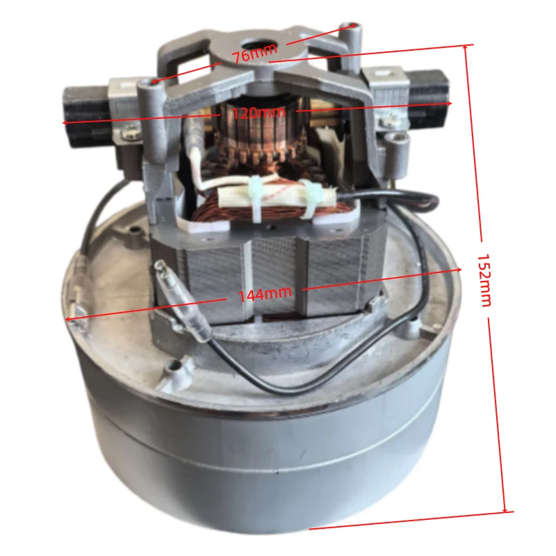 AC 220V 50/60 HZ 450W 2500 U/min F 1200W TB-854-1200 Staubsauger Universalmotor für AMETEK Ersatz Image
