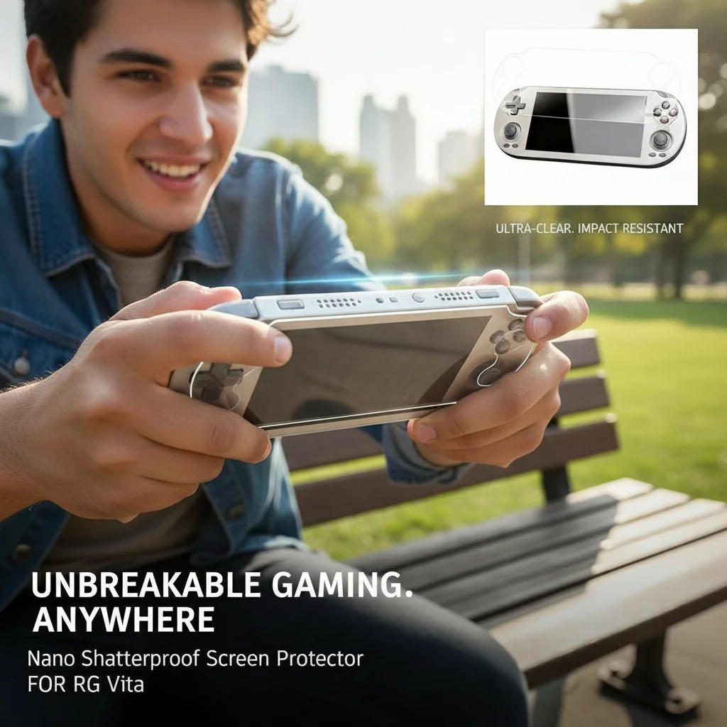 Für ANBERNIC RG Vita Pro Spielkonsole Schutzfolie Handheld-Gerätefolie für ANBERNIC RG VITA pro Image