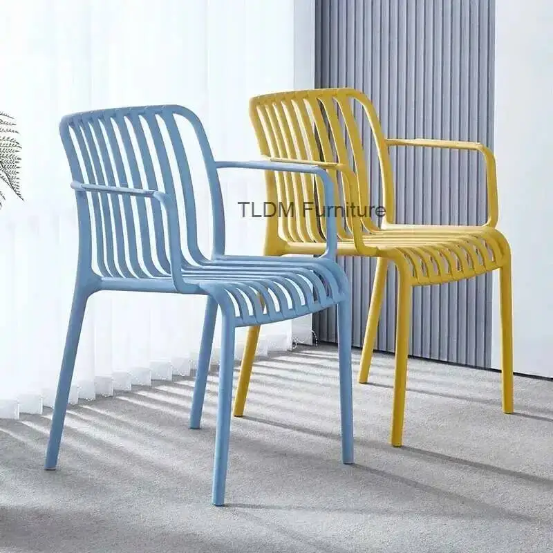 Outdoor Courtyard Backrest Chairs Plastic Stools Camping Folding Beach Portable Chair Tourist Armchair Garden Furniture Outdoor