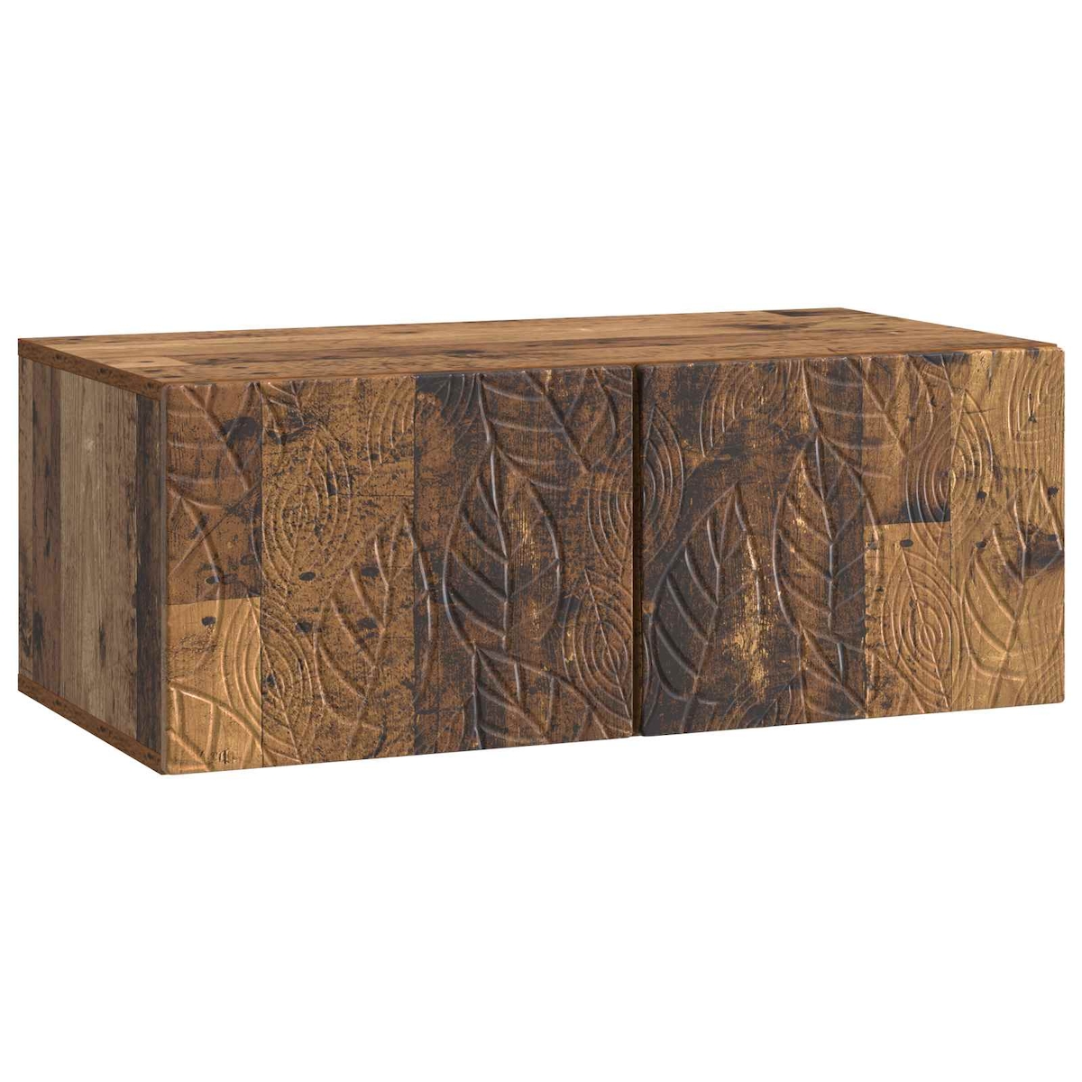 vidaXL Wandmontierter TV-Schrank 59,5 x 31 cm Altholz Holzwerkstoff Image