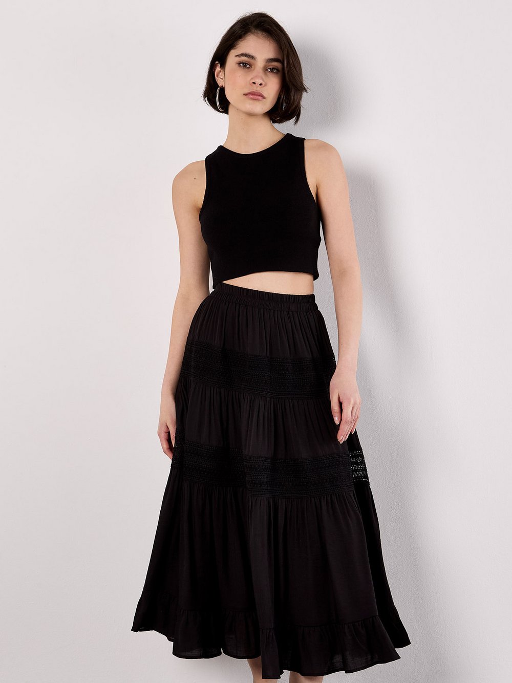 Apricot Rock Damen schwarz, 36