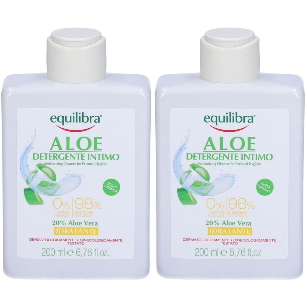 Equilibra®Aloe Detergente Intimo 2x200 ml