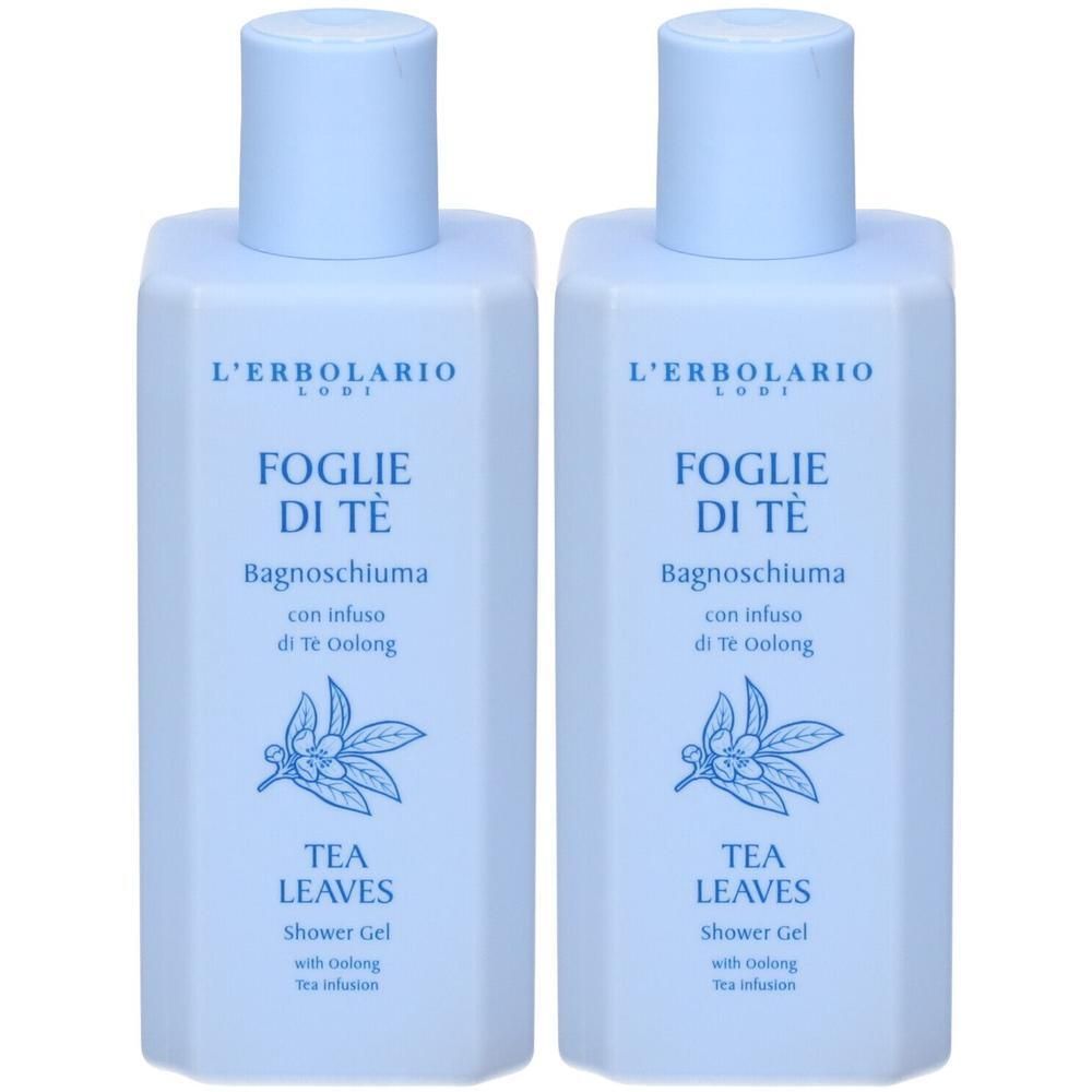 L`Erbolario Bagnoschiuma Foglie di Tè 2x250 ml
