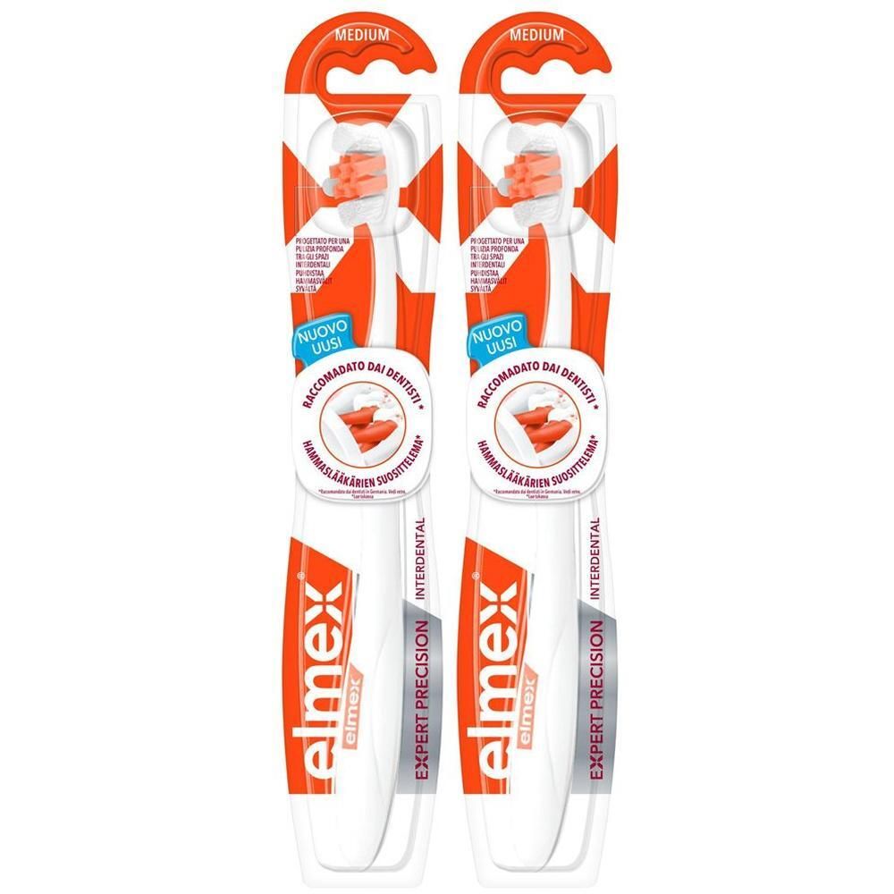 Elmex Spazzolino Interdental Expert Precision 2x1 St