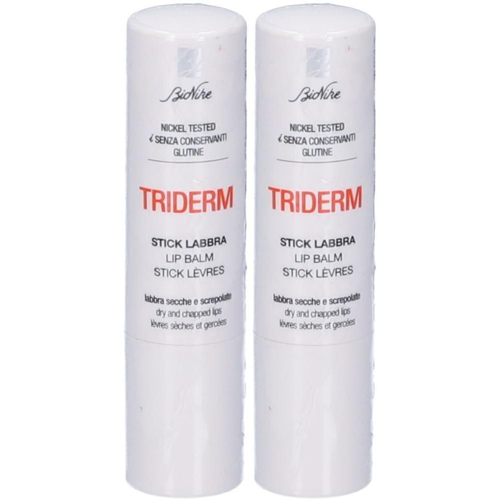 Bionike Triderm Stick Labbra 2x3,8 ml Crema