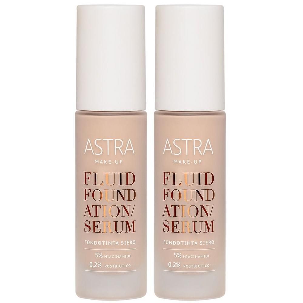 ASTRA Make-UP Fluid Foundation Serum - Fondotinta Siero Multifunzional