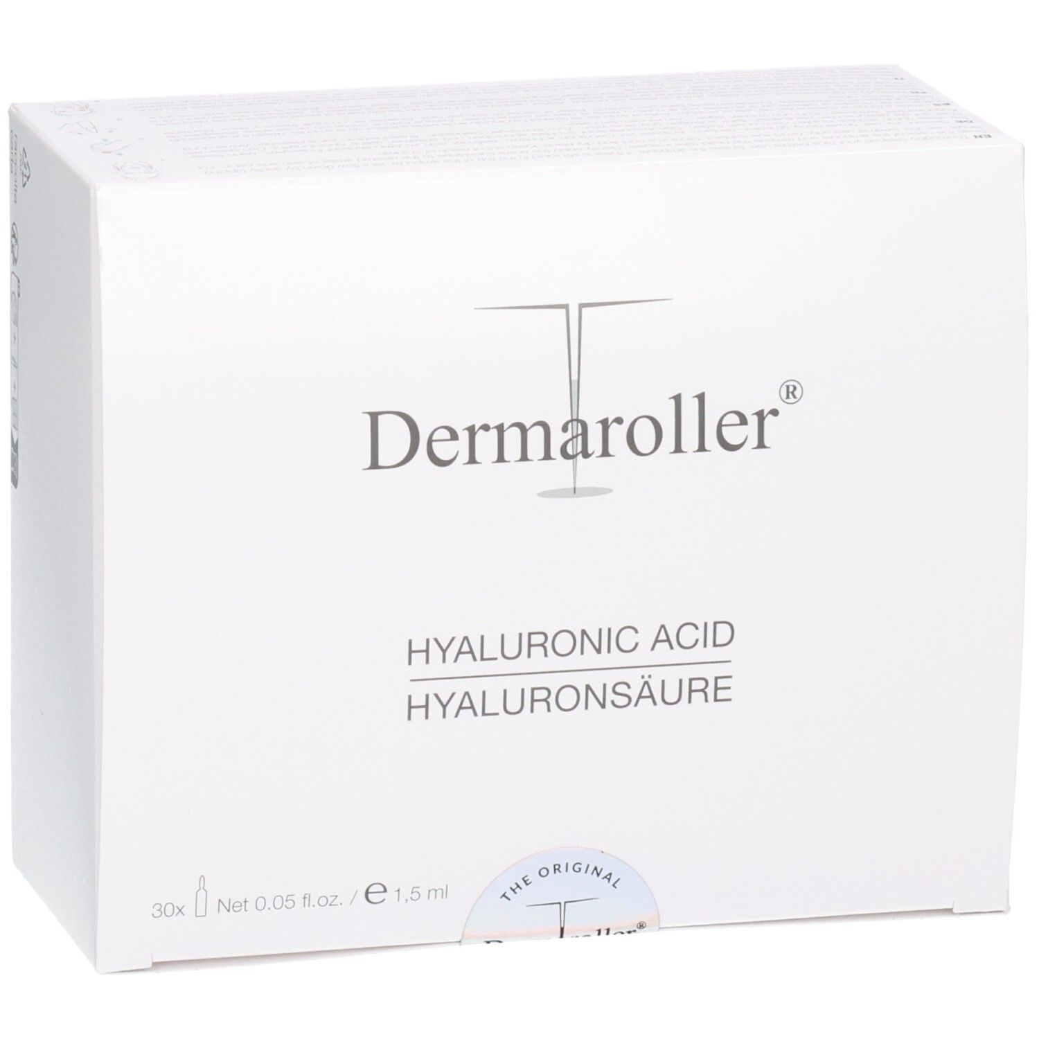 Dermaroller Fiale all'acido ialuronico 30x1,5 ml