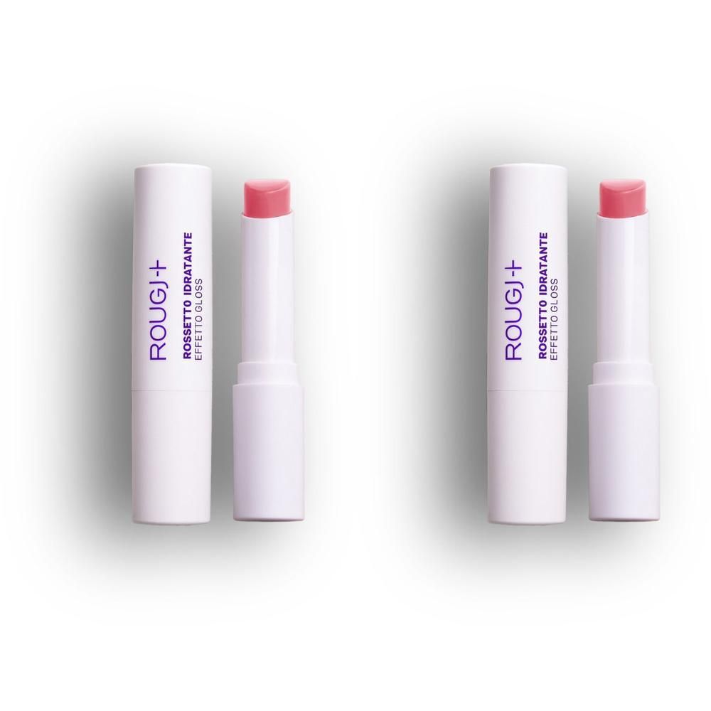 Rougj Rossetto Idratante Effetto Gloss 01Light Rose 2x1 St