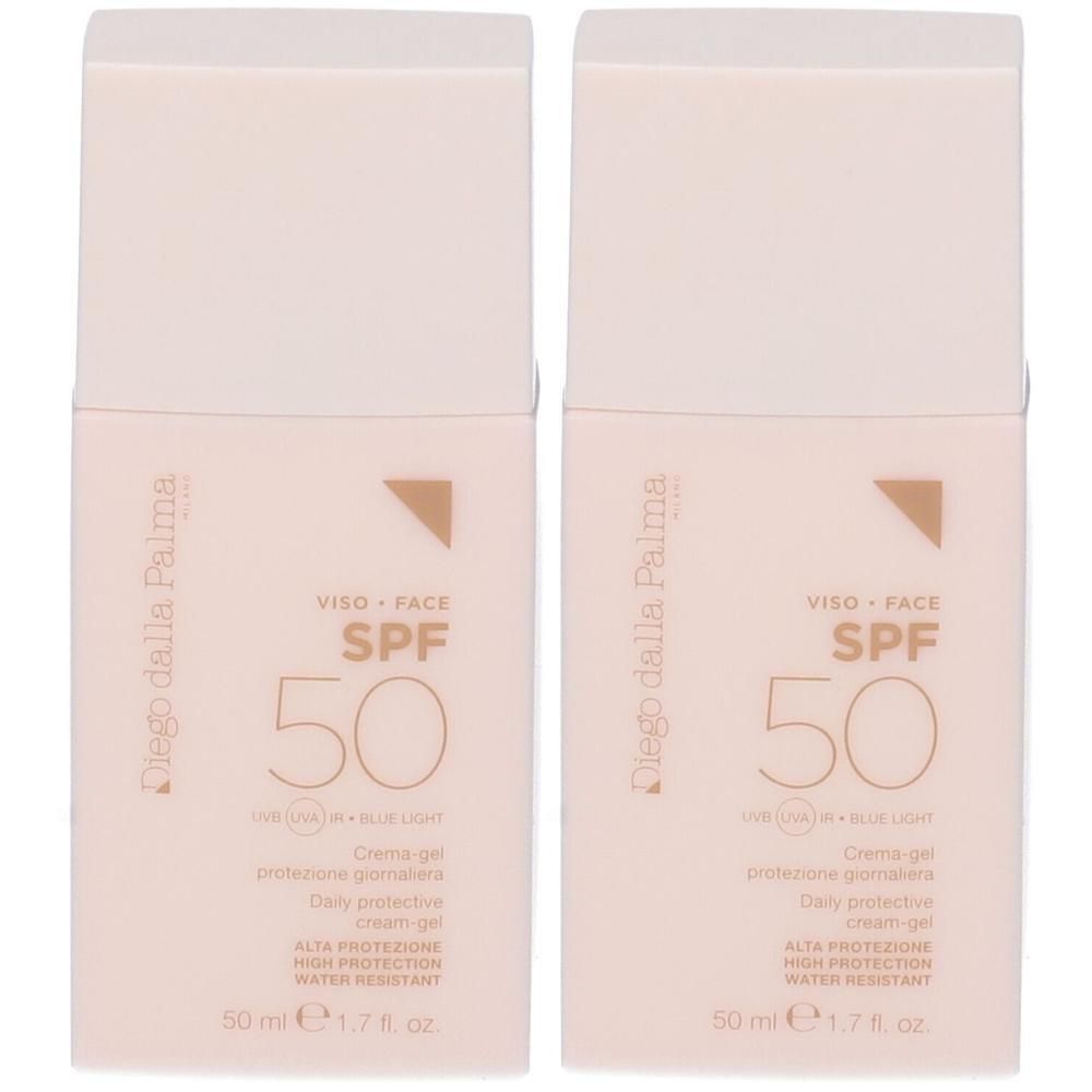 Diego Dalla Palma Crema-Gel Protezione Giornaliera SPF50 2x50 ml