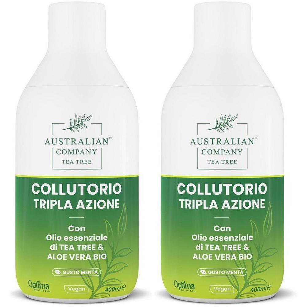 Australian Company Collutorio Tripla Azione 2x400 ml