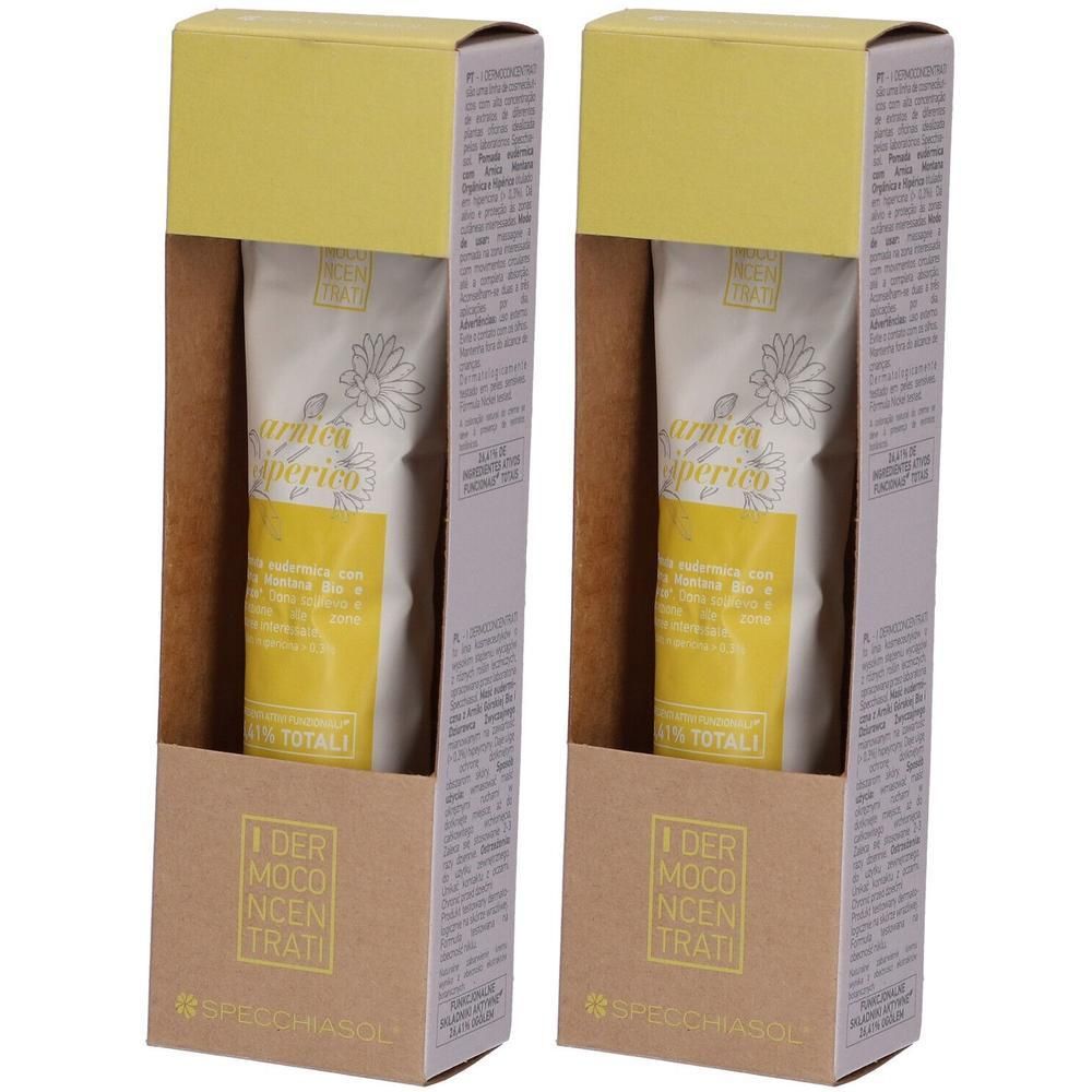 Specchiasol I Dermoconcentrati Arnica e Iperico Crema 2x100 ml