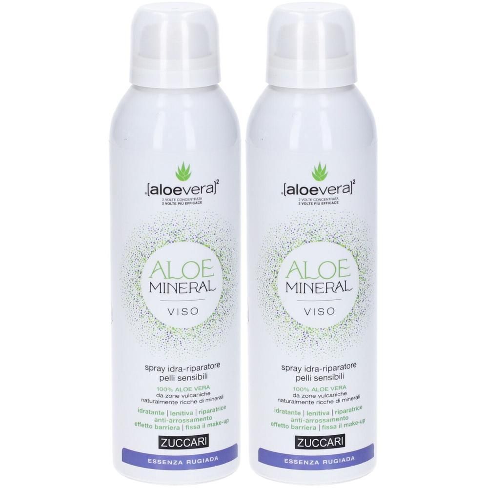 Aloe Mineral Essenza Rugiada Spray Viso 2x150 ml