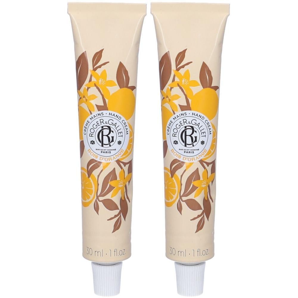 ROGER&GALLET Crema Mani di Benessere Bois d'Orange 2x30 ml