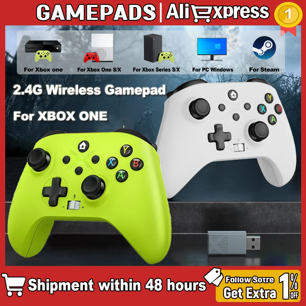 Kabelloser Controller für Xbox One, Xbox Series X, S CONTROL Xbox-Controller MIT Doppelvibration TURBO-Tasten Programmierfunktion Image