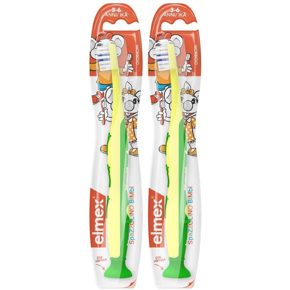 Elmex® Spazzolino 3- 6 anni 2x1 pz da denti