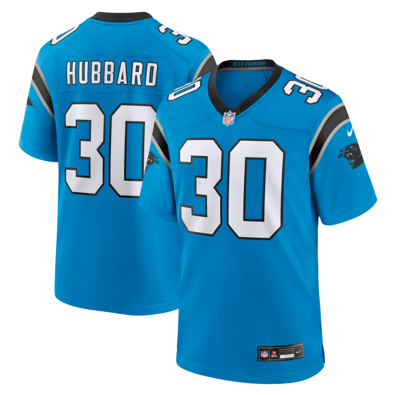 "Carolina Panthers Nike Auswärtstrikot - Chuba Hubbard - Herren" Image
