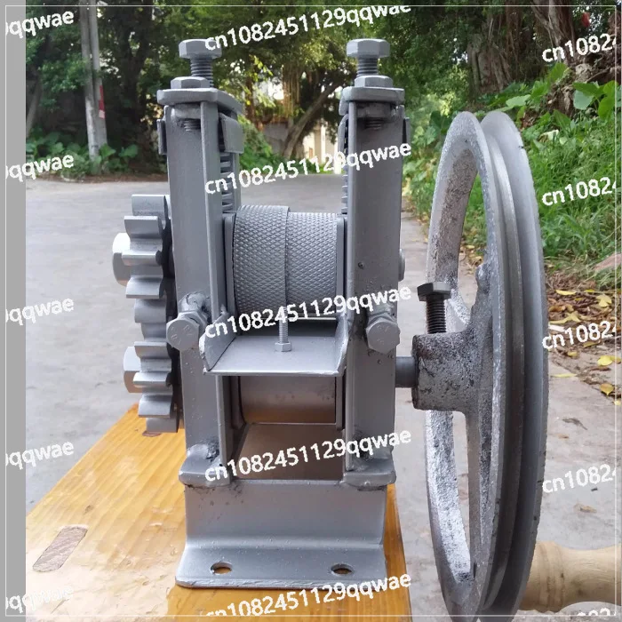 Manuelle Bambusstreifenmaschine, handbetriebene Streifenmaschine, Chip-Separator, Streifenöffner, Seilverarbeitung Image