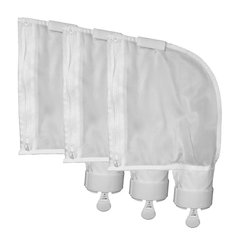 ABBP-3Pcs Sac de nettoyage de piscine en maille tout usage - Pour Polaris 280, 480 Cleaner, sacs filtrants pour robot de piscine, sac de piscine, sac de piscine